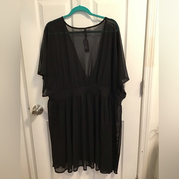 Torrid Black Swim Coverup - Picture 2 of 5